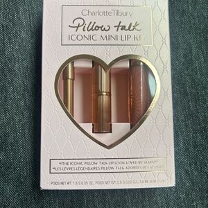 NWT Charlotte Tilbury Pillow Talk Lip Set
